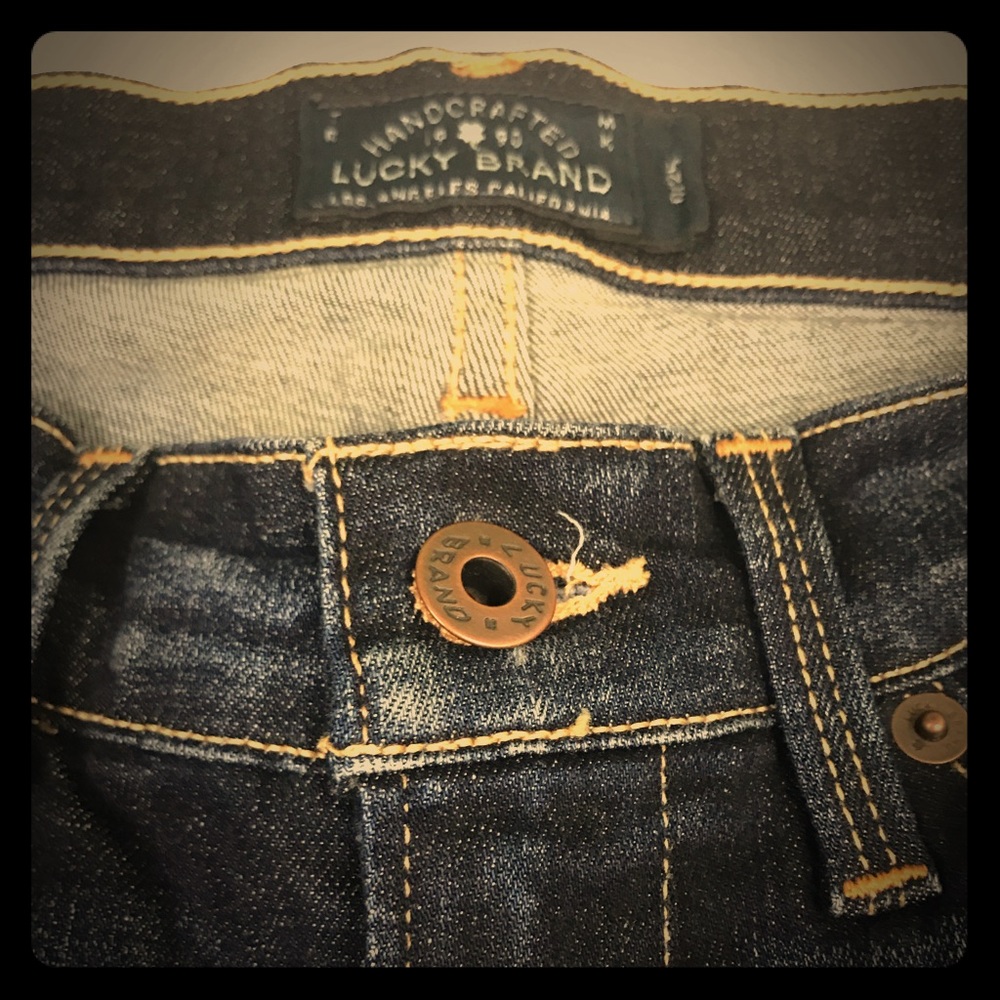 Lucky Brand Brooke Crop Handcrafted 1990 size 25